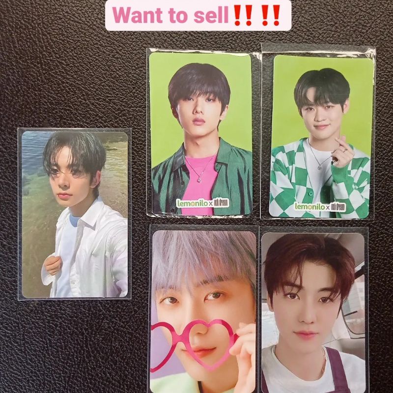 [BACA DESK]Wts Pc Jaemin wd sg21, Jaemin cafe, Chenle Lemonilo, Jisung Lemonilo