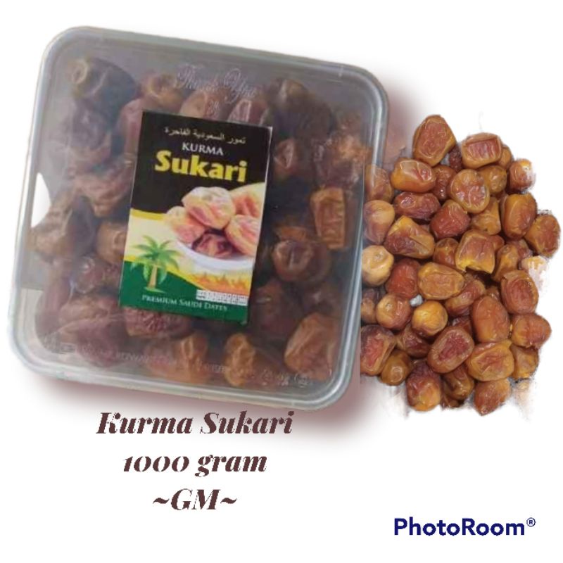 

Kurma sukari /sukari 1 kg kemasan box
