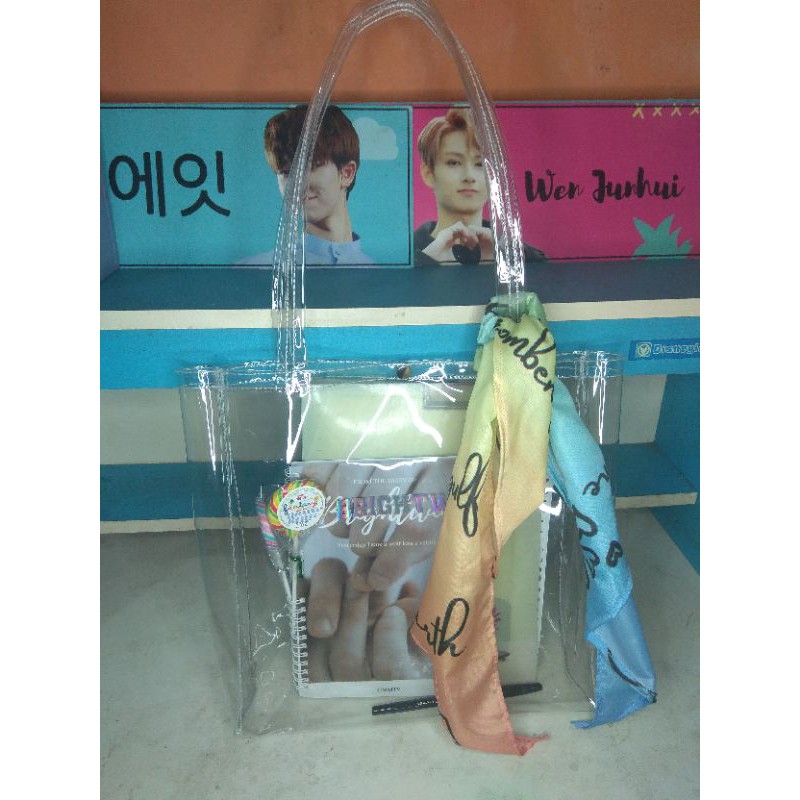 Totebag Transparan Brightwin/Offgun/Earthmix dll Perthailandan