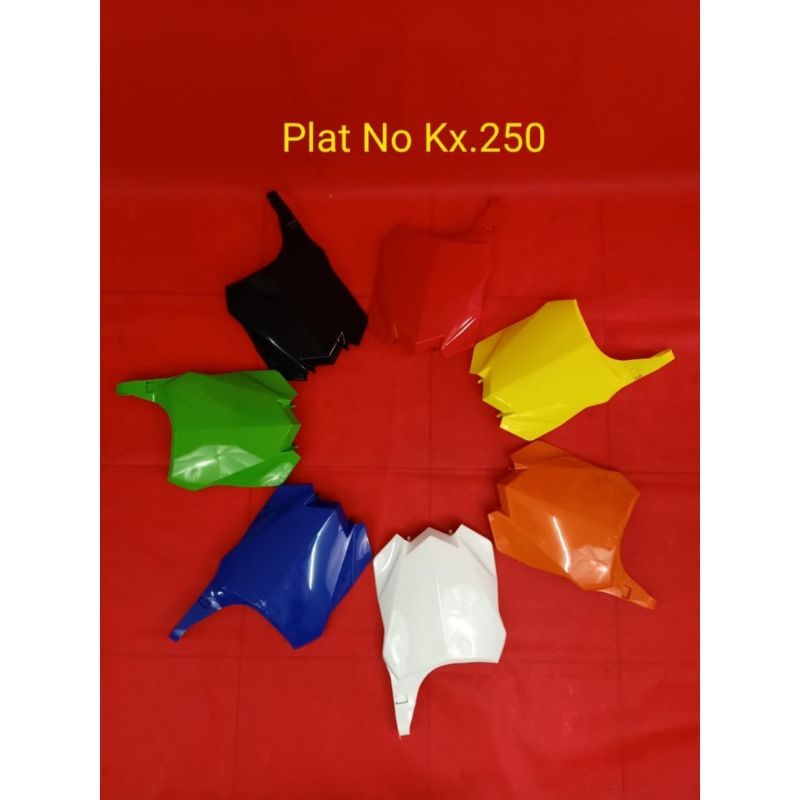 PAPAN NOMOR KX 250/PLAT NOMOR KX250/PAPAN START KX250/PAPAN NOMOR KLX250