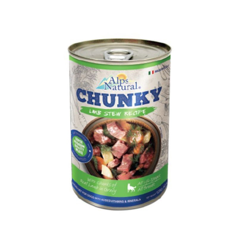 Alps chunky kaleng 415gr lamb