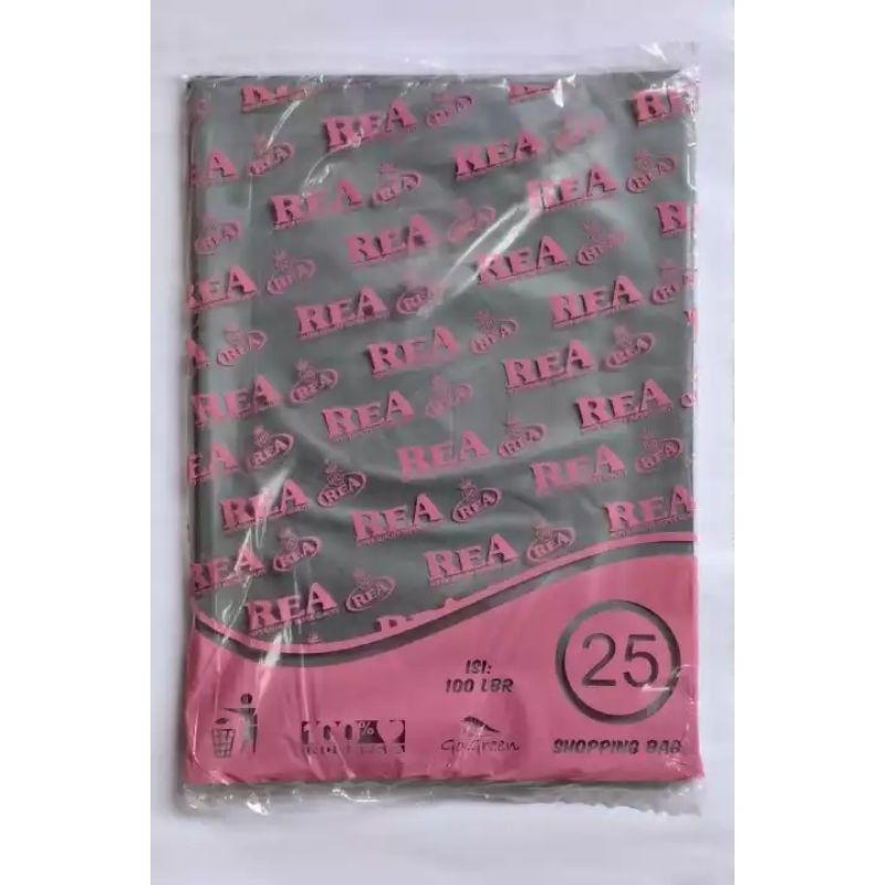 

Plastik Packing / plastik olshop / kantong HD non plong 25x35 merk REA 100 lembar packing online