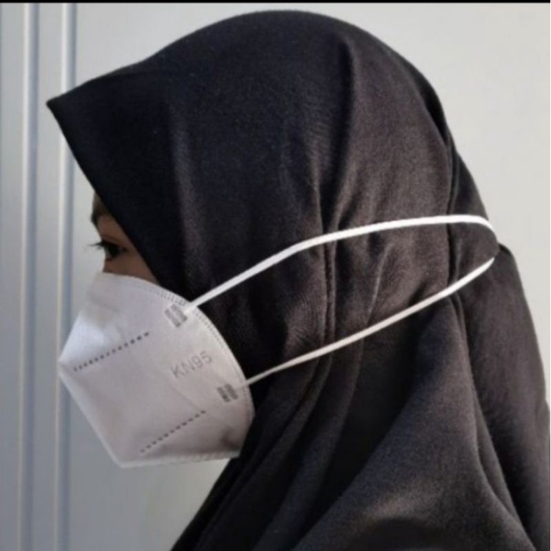 Masker KN95 Masker N95 Headloop/hijab icare