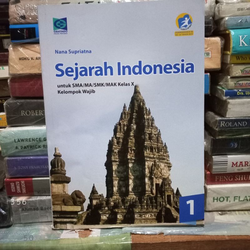 BUKU BEKAS SEJARAH INDONESIA SMA kelas 1 grafindo