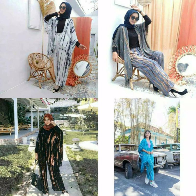 OUTER TIE DYE / CARDIGAN TIE DYE / KULOT TIE DYE