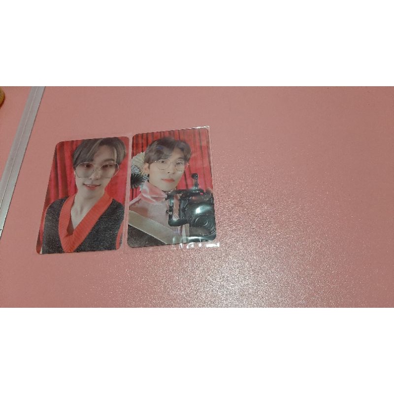 Photocard Going Magazine Seventeen Wonwoo Black & White