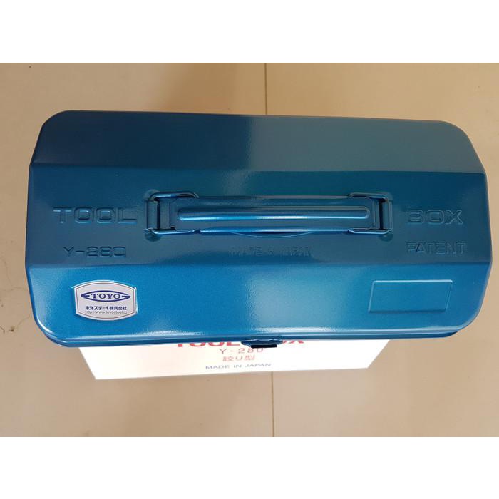 Toyo Y-280 Tool Box Besi 1 Susun Made Japan / Kotak