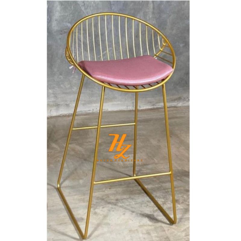 kursi bar cafe kursi besi kursi makan kursi cafe kursi bar modern besi gold