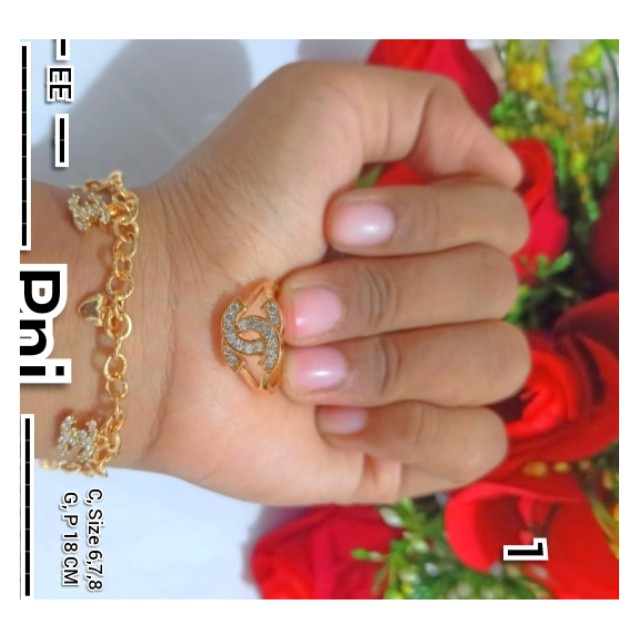 Gelang Dewasa Plus Mainan Free Cincin Permata Mewah (COD)