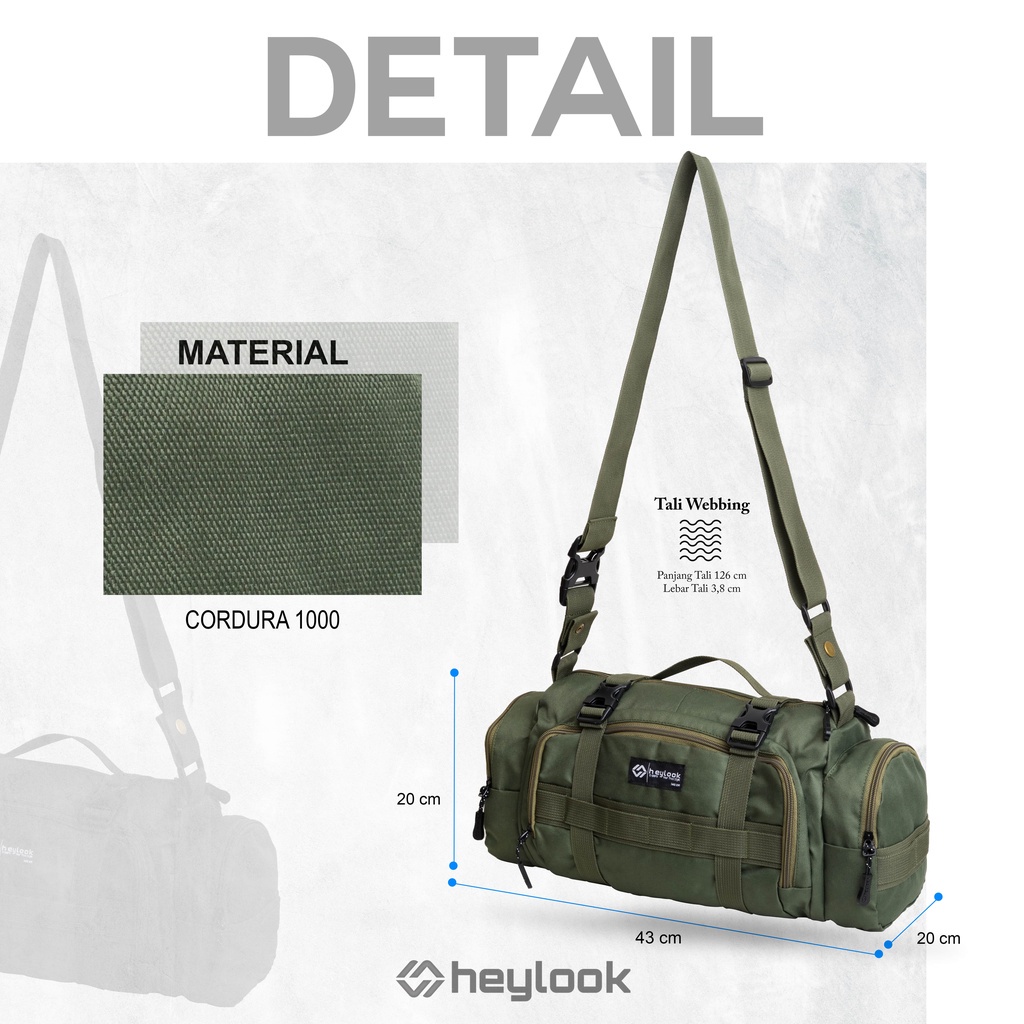 Tas Pakaian Duffel Messenger Bag Tas Travel Bag Orginizer Mudik Gym Treveling Olahraga Outdoor Tas Jinjing  Multifungsi UH5