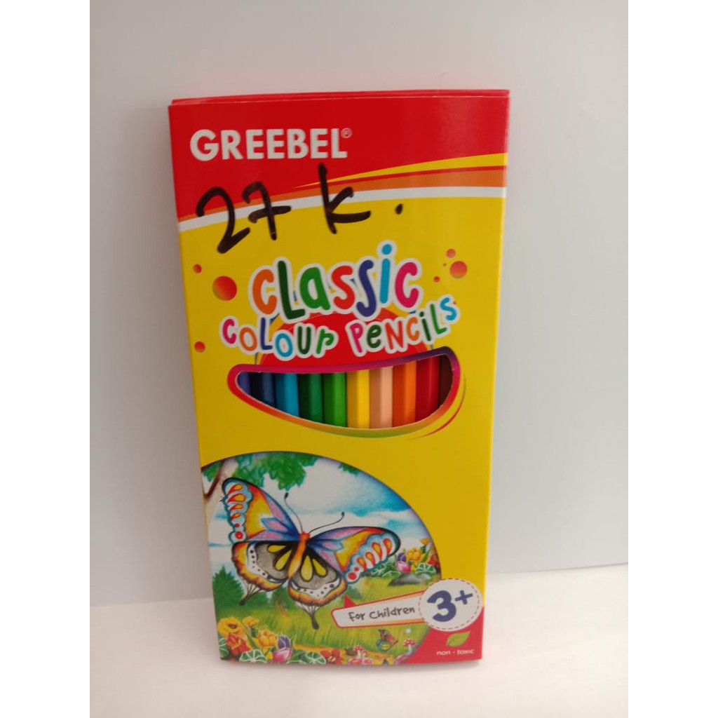 

Pensil Warna Greebel 12 warna