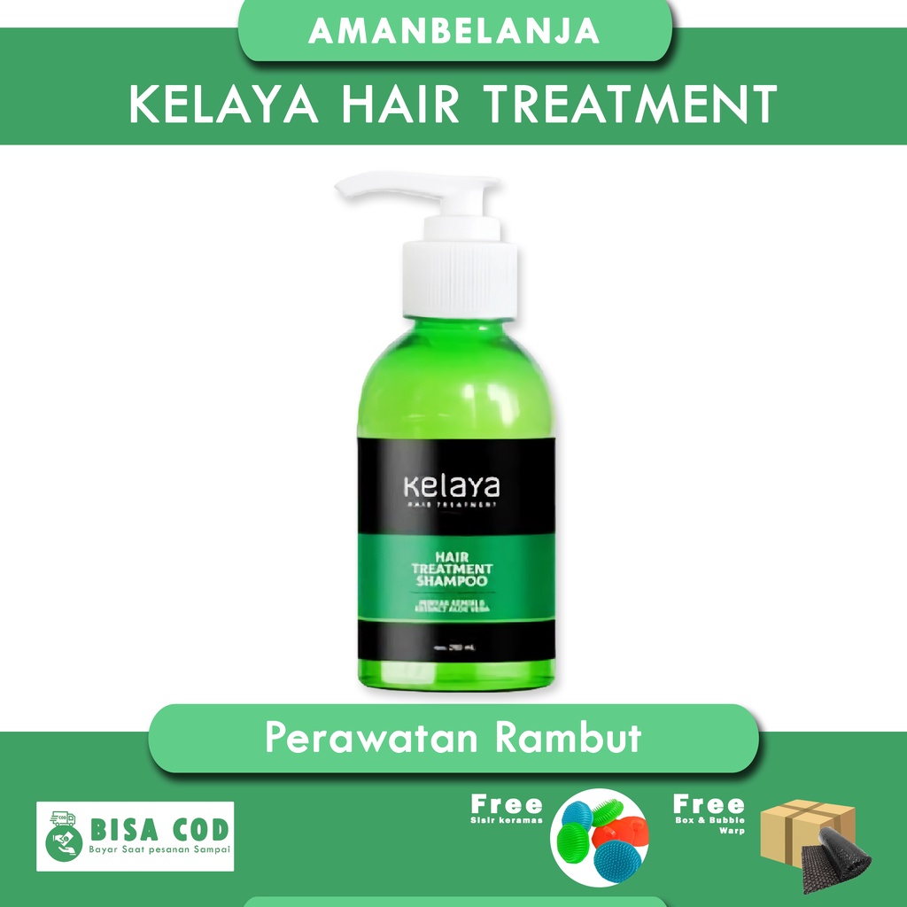 TERLARIS!!! SHAMPO KELAYA HAIR TREATMENT Kelaya Shampoo ORIGINAL Kelaya shampoo shampo kelaya penyubur penumbuh rambut rontok botak-Shampo 1