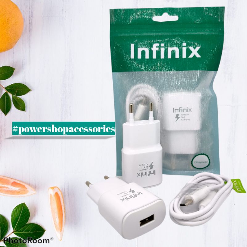 Charger Infinix 2A / ORIGINAL OEM Casan Infinix Micro USB Cable