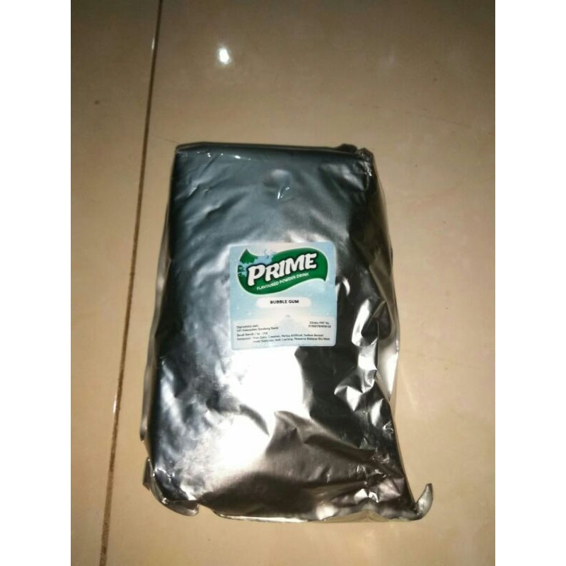 

prime powder drink rasa buble gum