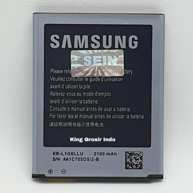 Baterai Samsung S3 / I9300 Original OEM EB-L1G6LLU Battery