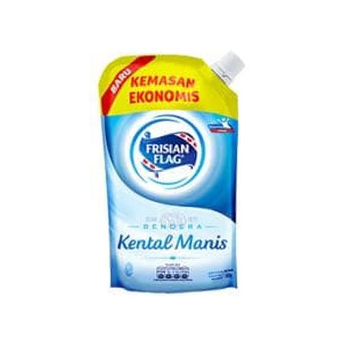 

BIG SALE! FRISIAN FLAG KENTAL MANIS PUTIH POUCH 560GR