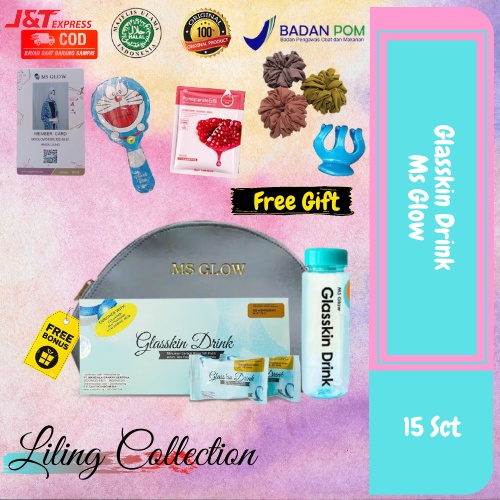 Ms Glow Glasskin Drink/Glasskin Drink Ms Glow FREE TUMBLER