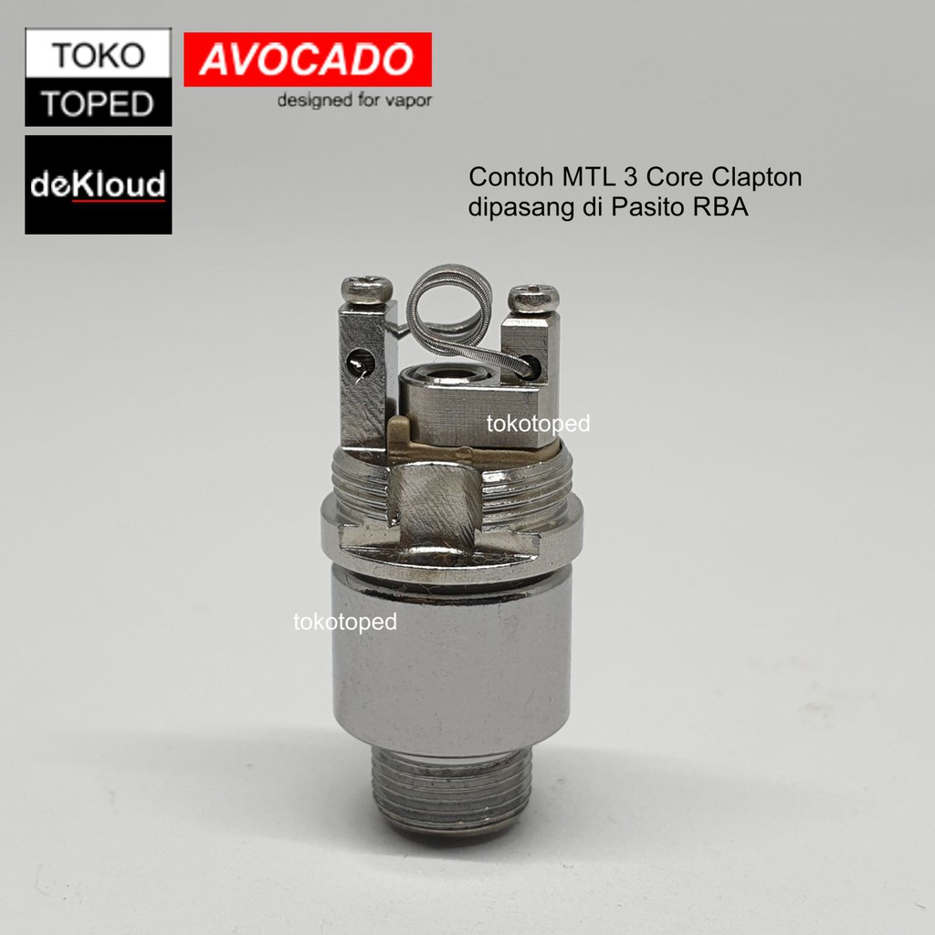 Coil for PASITOx RBAx | Authentic Avocado MTLx DTL NI80