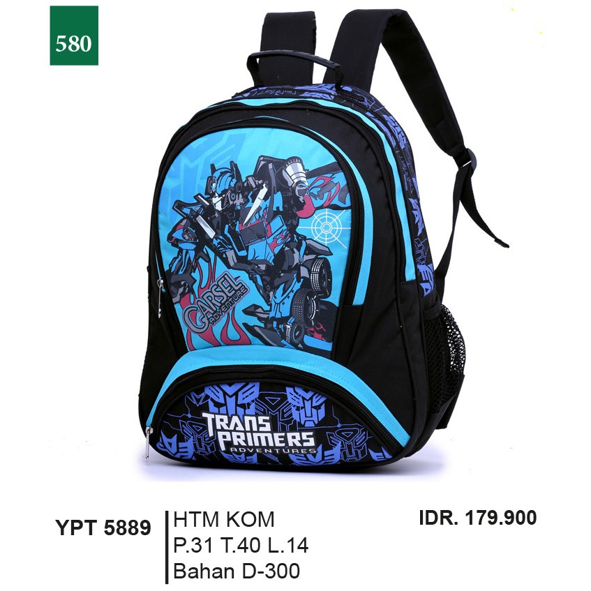 YPT 5889 Tas ransel sekolah anak laki laki Garsel