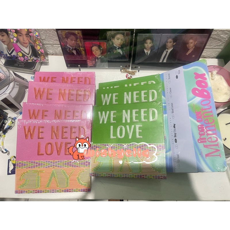 STAYC WE NEED LOVE ALBUM PHOTOCARD