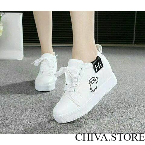 Sepatu Boots Wanita HI SBO324 Putih Boots & Ankle Boots