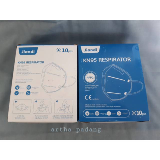 Masker jiandi kn 95 respirator 1 box