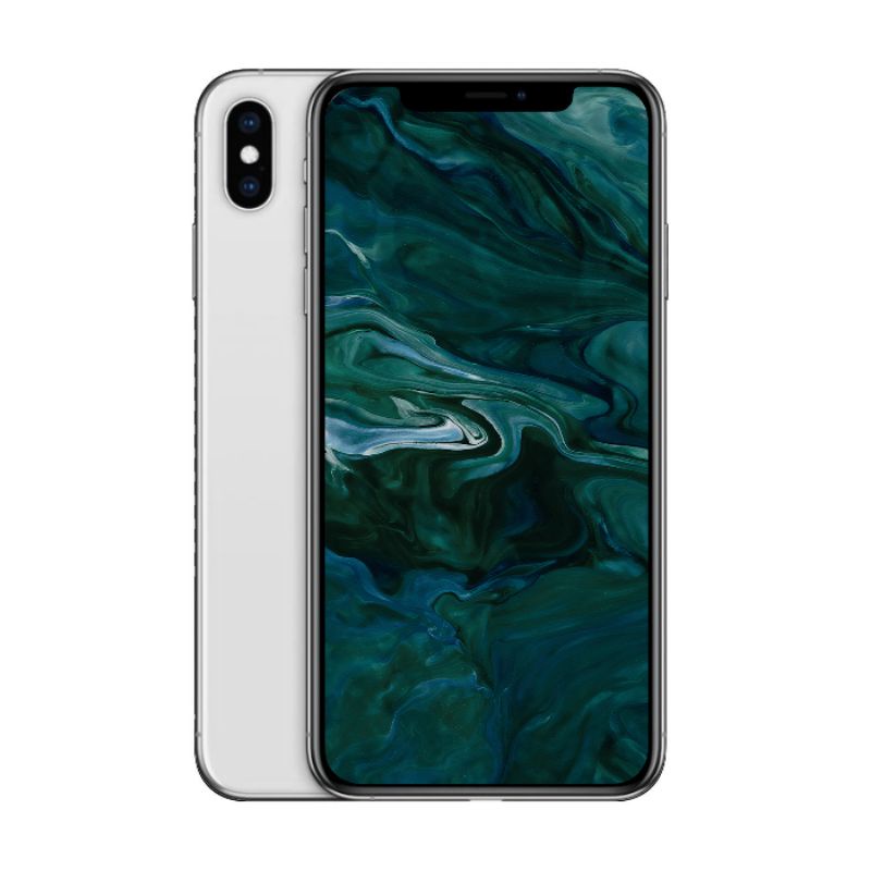 Apple iPhone XS 512GB 256GB 64GB Second Seken Bekas Garansi 6 Bulan IMEI Seumur Hidup - Fullset 100% Original Ori Asli Mulus Like New-Silver