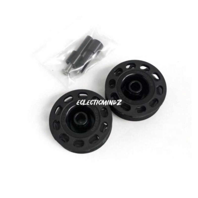 ridea wheel pulley black for folding bike 3sixty sepeda lipat