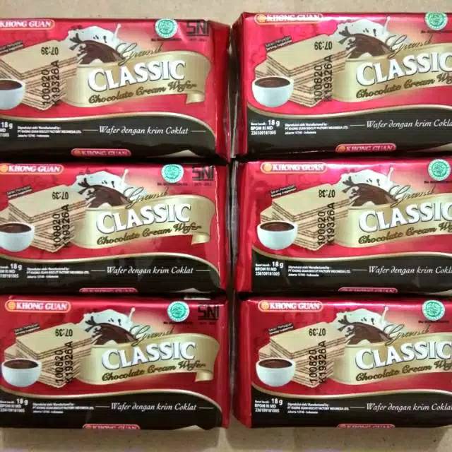 

Khong Guan Wafer clasic 10x18gr