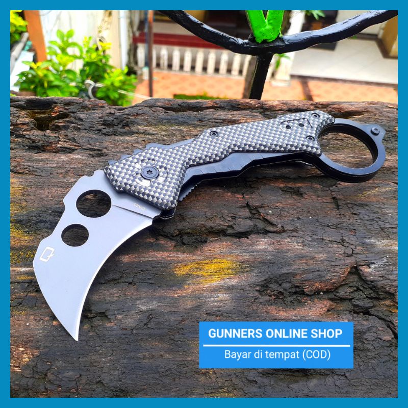 Pisau lipat survival kerambit DA46