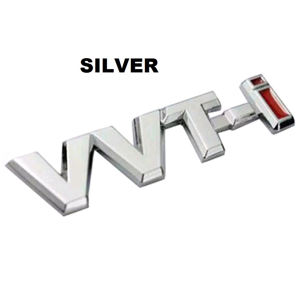 EMBLEM MOBIL VVTI. EMBLEM MOBIL MURAH.EMBLEM MOBIL BAHAN METAL.EMBLEM VVTI