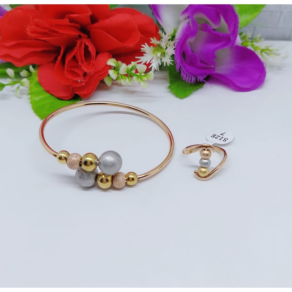 Gelang&amp;cincin wanita Perhiasan Titanium Jewelry