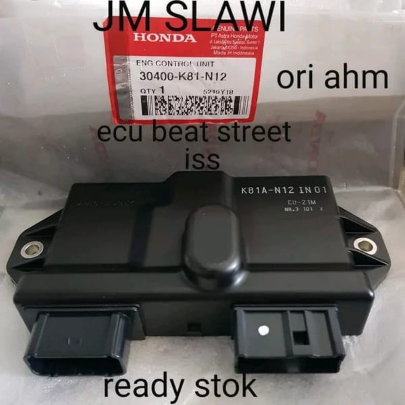 30400-K81-N12 ecu beat street iss ori honda ahm dealer resmi hgp