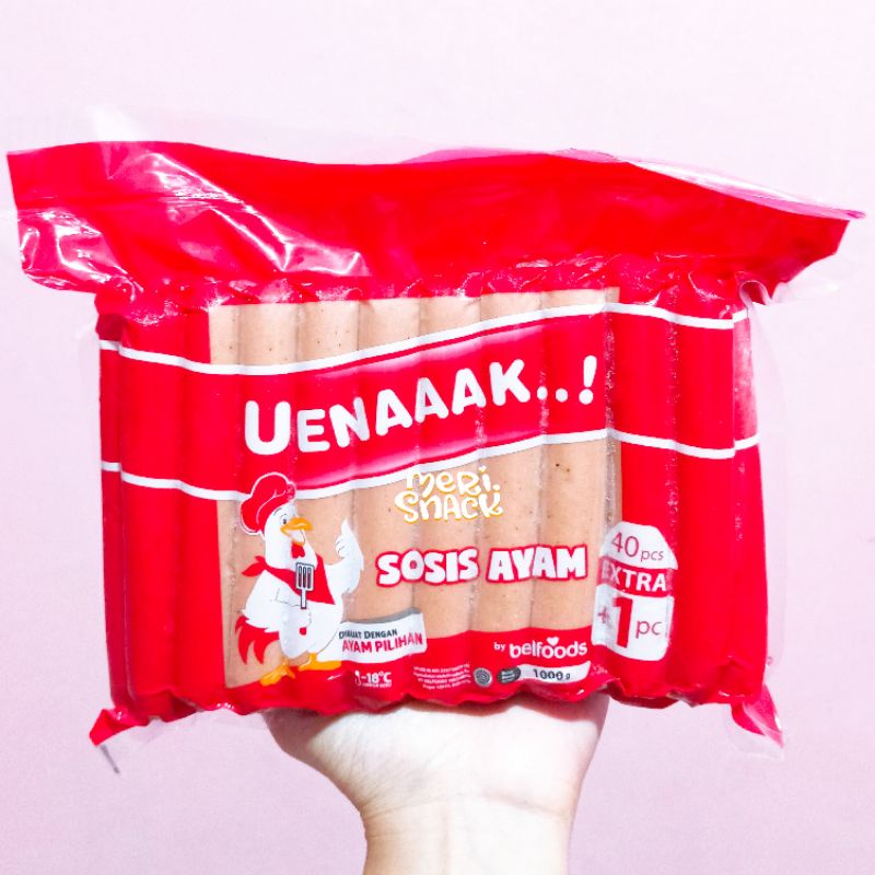 

Belfoods Sosis Ayam 950gr Isi 40