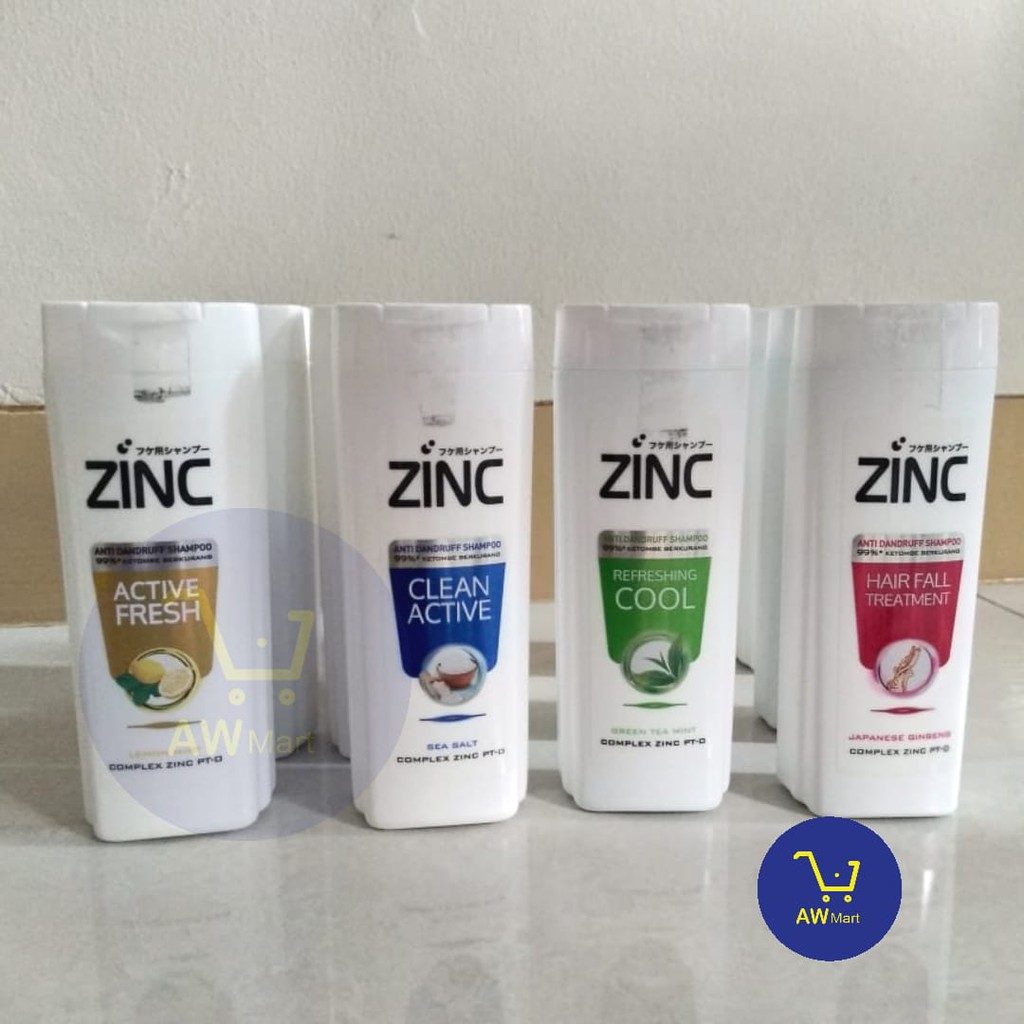 Shampo ZINC 70ml (DARI PABRIK LANGSUNG) Botol Irit Kecil