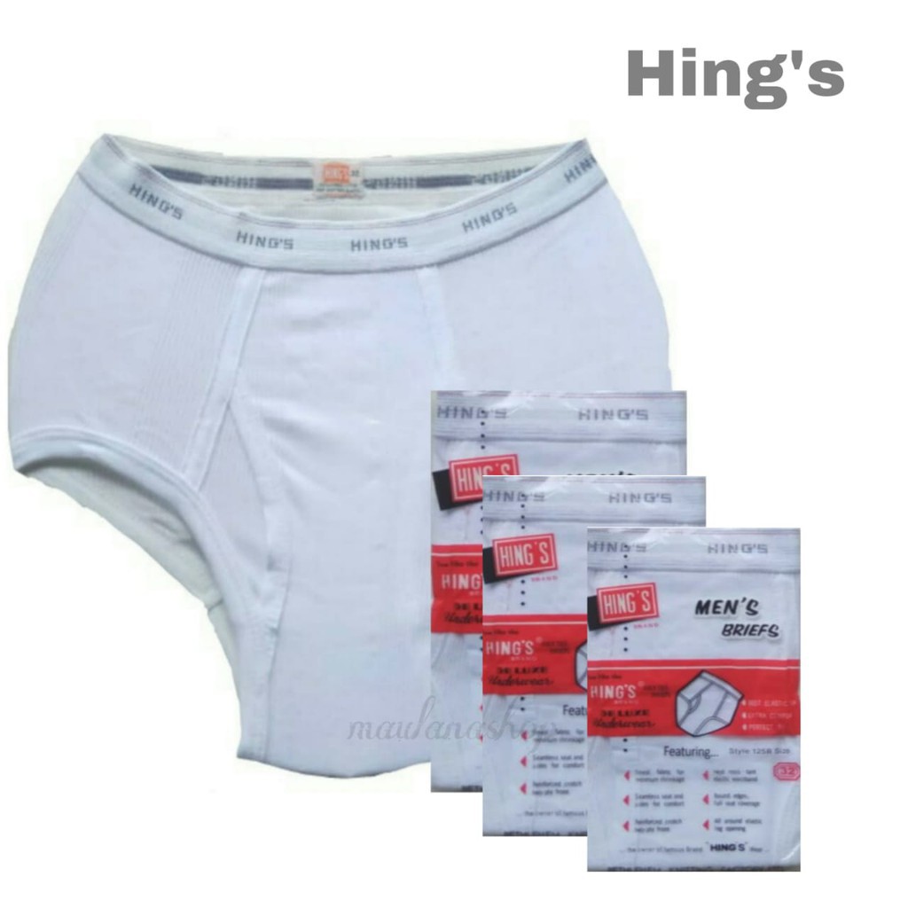 [KaosKakiMuslim] Celana Dalam Hings Pria / 36, 38 cd hings