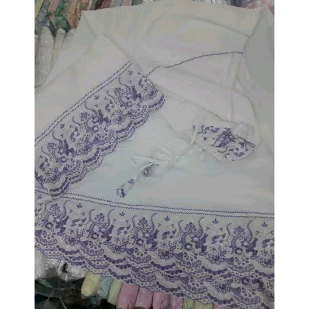 Mukena Siti Khadijah Katun Rayon Jumbo original