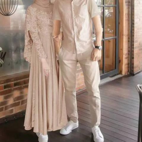 ♥ XC - Couple Viola / Baju Pasangan Muslim / Couple Terbaru / Couple Cewek Cowok / High Quality ➱