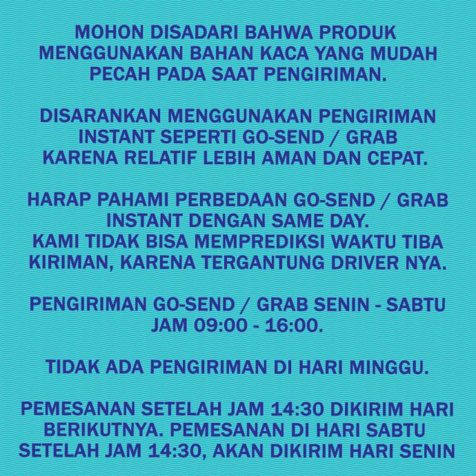 Hadir Jam Dinding Mini - Orange Bagus