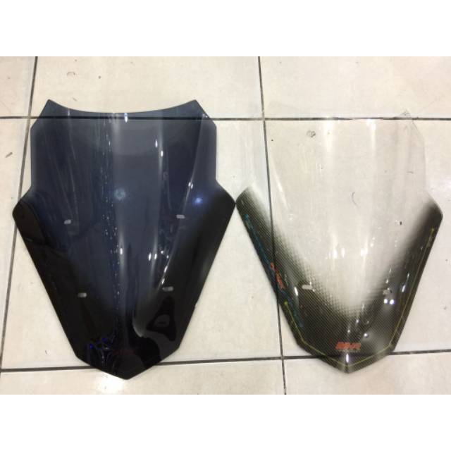 WINDSHIELD VISOR MODEL VECTOR MHR CARBON YAMAHA NMAX 155 OLD PNP