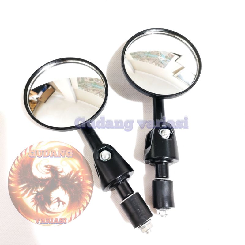 spion jalu stang bulat fleksibel fleksible full cnc nmax pcx lexi-4