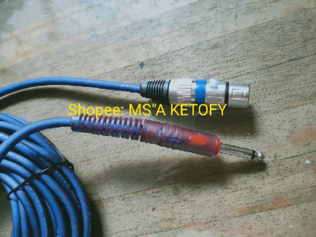 Kabel Mic 5M 10M 15M  Noise / Alvey Hitam