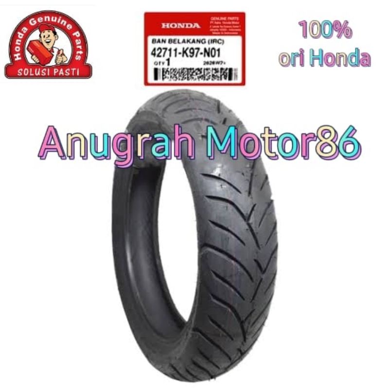 42711-K97-N01 Ban belakang tubeless PCX 150 LED K97 ori Honda AHM