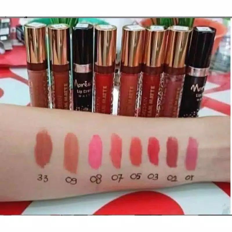 LIPSTIK MORESKIN MATTE NASA - Lipstik Nasa - Lipcream Matte Nasa