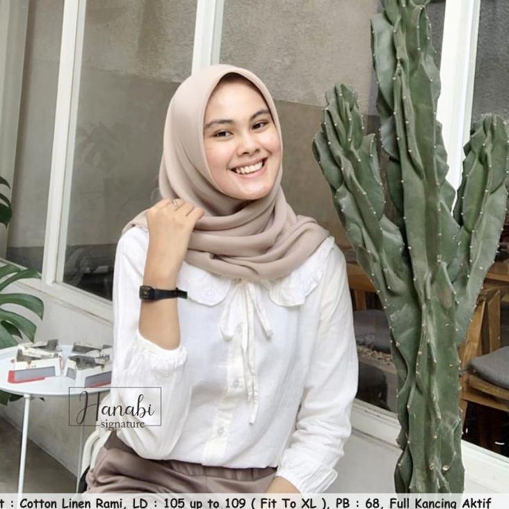 Paling Diminati.. korean blouse / blouse collar / blouse busui / collar blouse