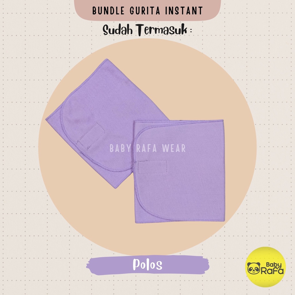 Serian Lilac - 6 pcs Gurita Perekat Bayi LILAC SERIES merk SNI Bolo - Bolo / Gurita Instan Bayi Serian Lilac