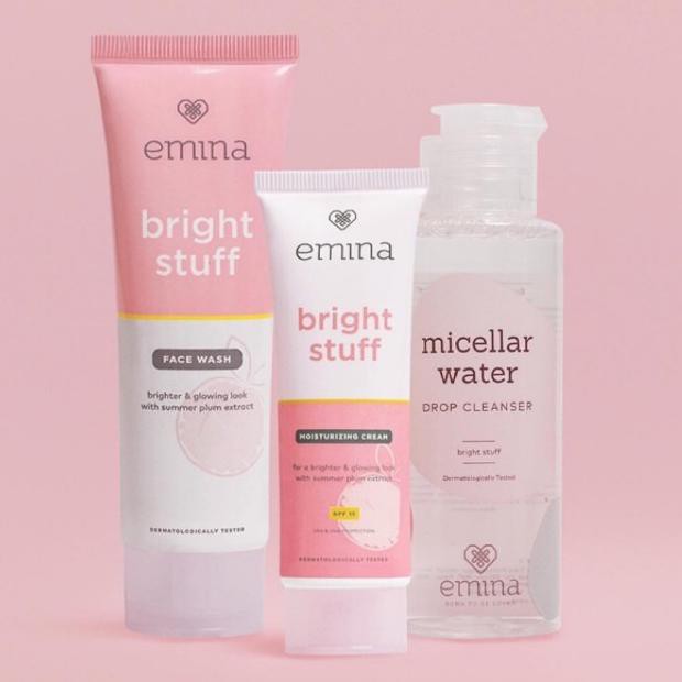 Satu-satunya PAKET EMINA BRIGHT STUFF SERIES :