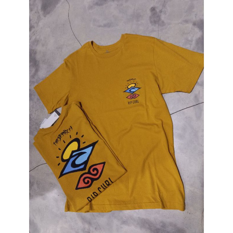 Kaos Ripcurl Lengan Pendek Pria searc logo