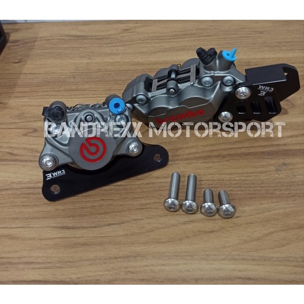 Readyy     Paket Kaliper Brembo Original Plus Bracket WR3 For Nmax-Nmax 2020     Stok Terbatass