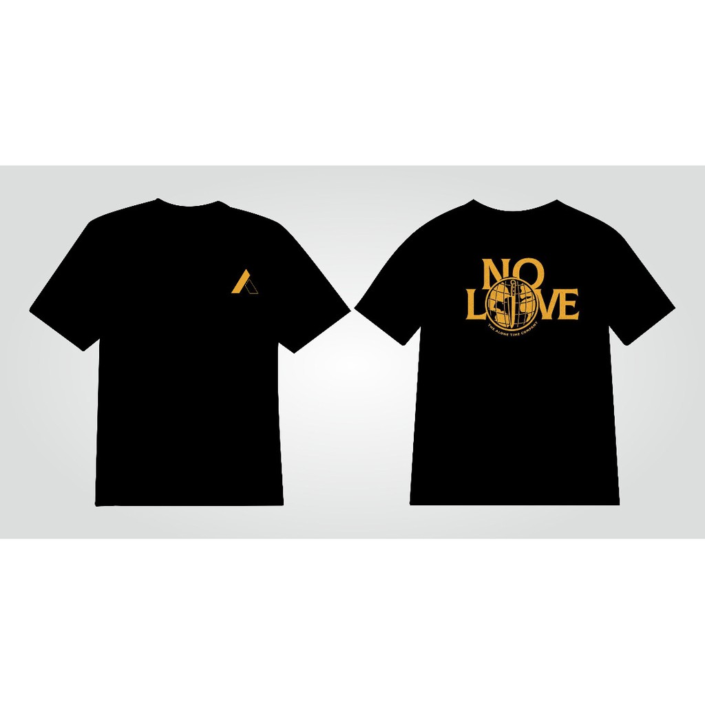 

kaos no love / sablon custom a4+a5 versi 4